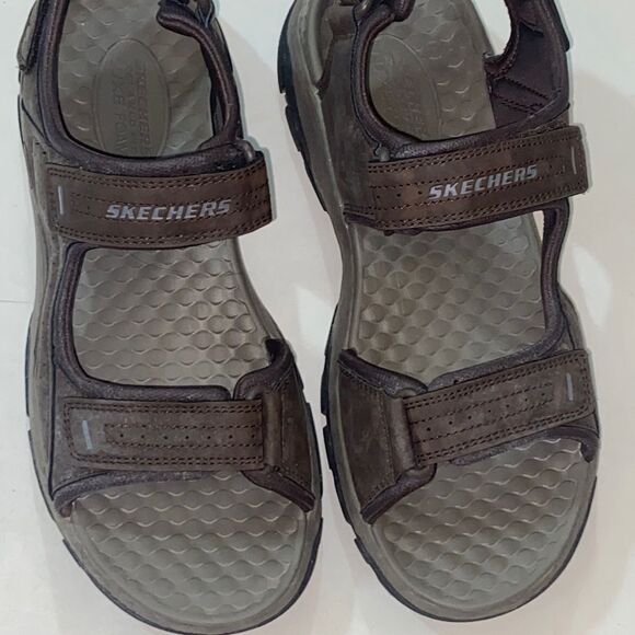 SKECHERS RELAXED FIT LUXE FOAM MEN SHOES SANDALS SIZE 10 US main image 8